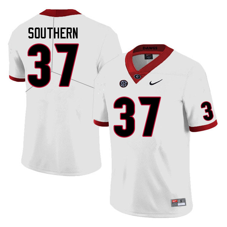 Men's #37 Drew Southern Georgia Bulldogs College Football Jersey