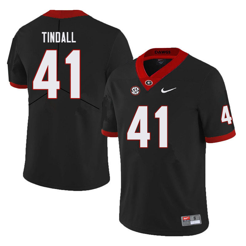 Men's #41 Channing Tindall Georgia Bulldogs College Football Jersey