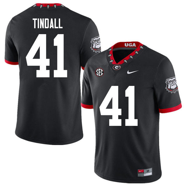 Men's #41 Channing Tindall Georgia Bulldogs College Football Jersey