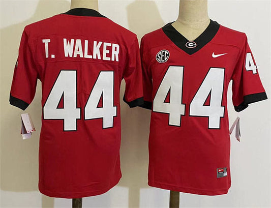 Men's #44 Travon Walker Georgia Bulldogs College Football Jersey