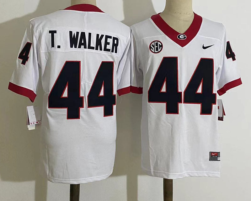 Men's #44 Travon Walker Georgia Bulldogs College Football Jersey