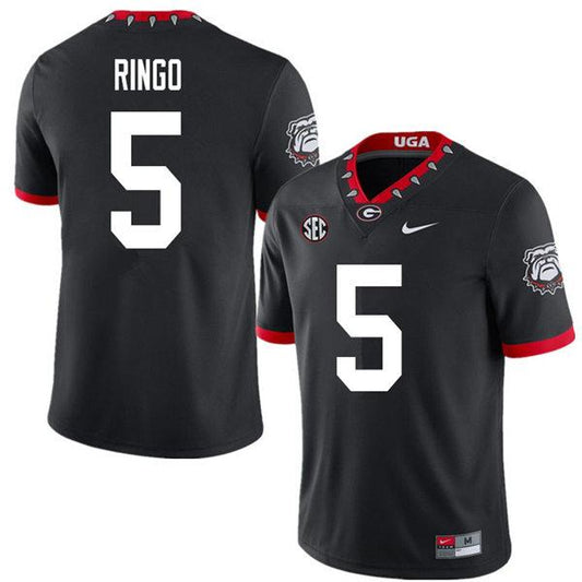 Men's #5 Kelee Ringo Georgia Bulldogs Game College Football Jersey