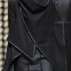 Original Asymmetric Split-Joint High-Neck Woolen Coat