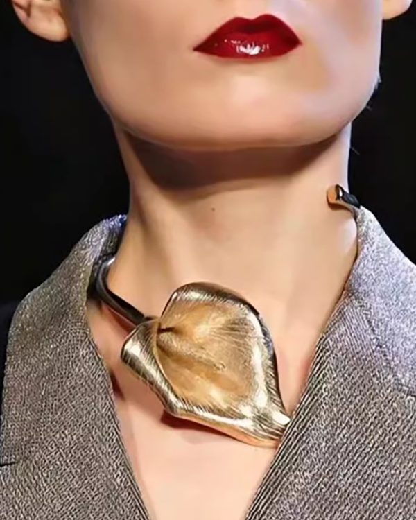 Leaves Shape Solid Color Necklaces Accessories