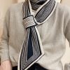 Split-Joint Striped Scarf