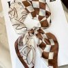 Urban Plaid Printed Square Scarf
