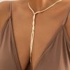 Casual Adjustable Tasseled Solid Color Necklaces Accessories